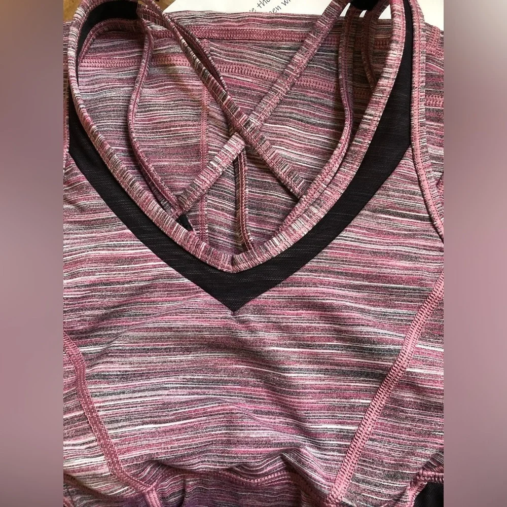 lululemon athletica Pink and Black Tank Top - Picture 9 of 10